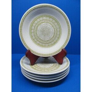 Franciscan Hacienda Green 6 5/8" Dessert Plates Bundle of 5